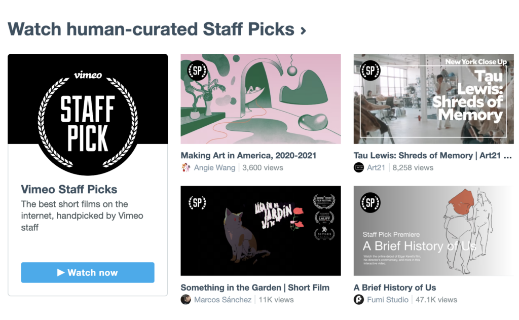 Select video and enter the details page