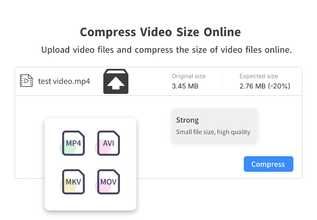 Supports multiple video formats Supports multiple video formats